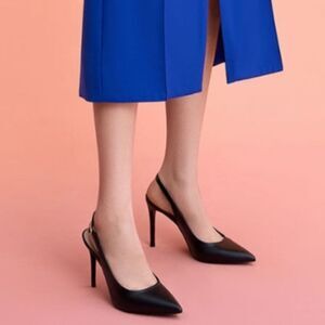 DOROTHY PERKINS MID HEEL SLINGBACK POINTED TOE WOMEN"S SHOE